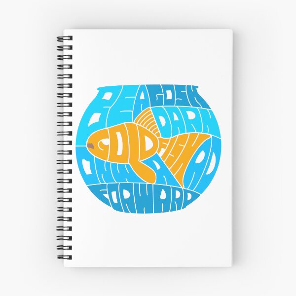 Item preview, Be A Gosh-Darn Goldfish calligram designed and sold by Strongleton.
