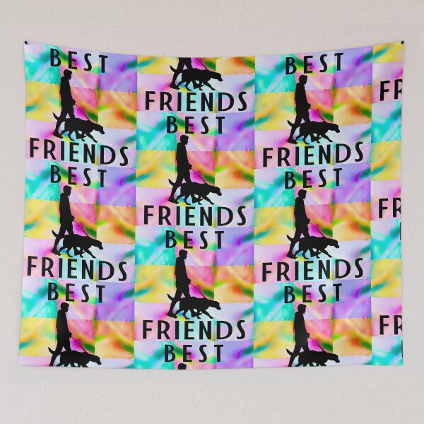 Item preview, Man’s Best Friend Walking Pop-Art designed and sold by Fredster1966.