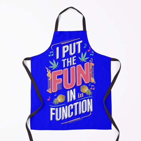 Item preview, Colorful I Put The Fun In FUNction - Dark blue designed and sold by JLEmporium.