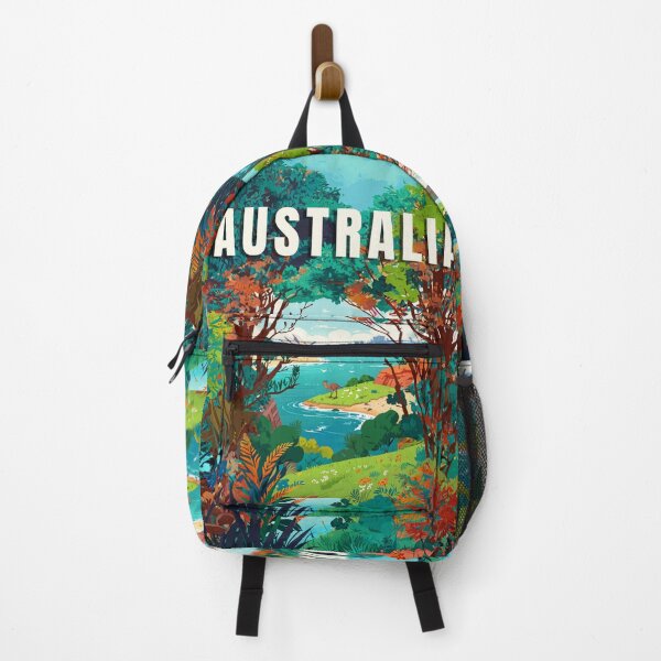 Item preview, Australia lovers landscape design illustration nature designed and sold by La Loca.
