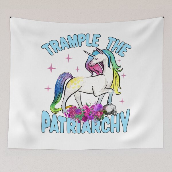 Item preview, Trample The Patriarchy, Smash The Patriarchy, Feminist Feminism, Nasty Women, feminist slogan, The patriarchy Isn't Going To Smash Itself designed and sold by Teekittykitty.