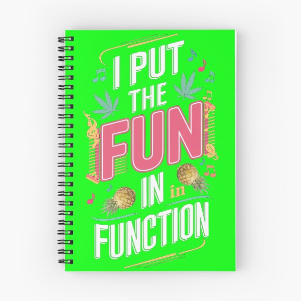 Item preview, Colorful I Put The Fun In FUNction - Green designed and sold by JLEmporium.