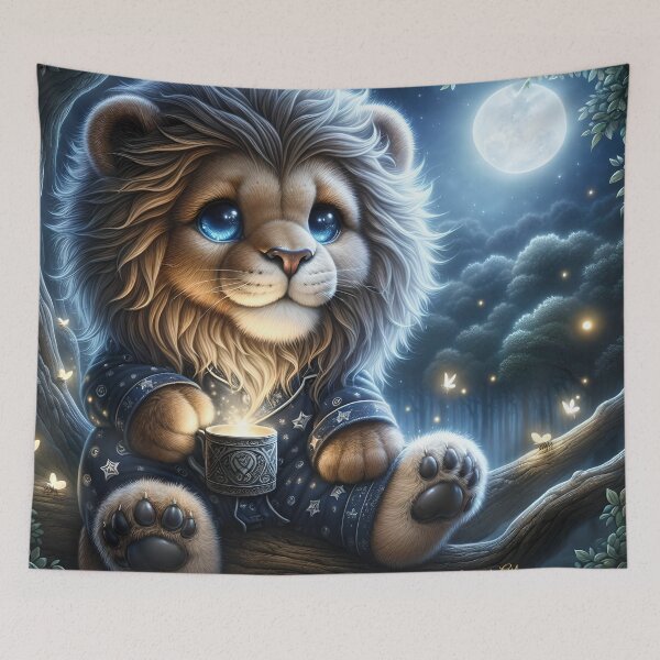 Item preview, Adorable Cute Lion 4 designed and sold by JJArtCreations.