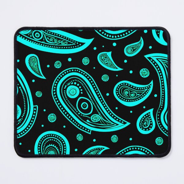 Item preview, Paisley pattern turquoise designed and sold by UZRWRLD .