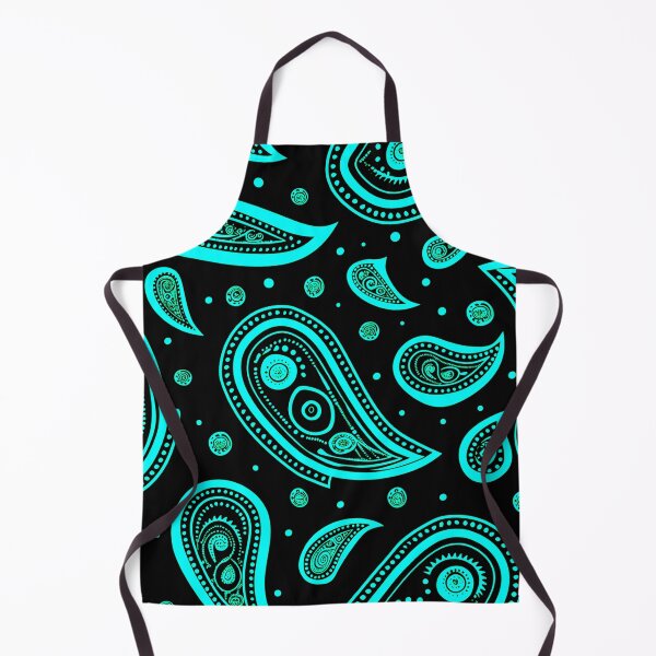 Item preview, Paisley pattern turquoise designed and sold by UZRWRLD .