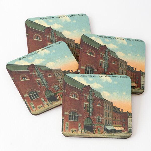 Item preview, Bangor Maine, Opera House, Upper Main Street, Vintage Inspired  designed and sold by markomundo.