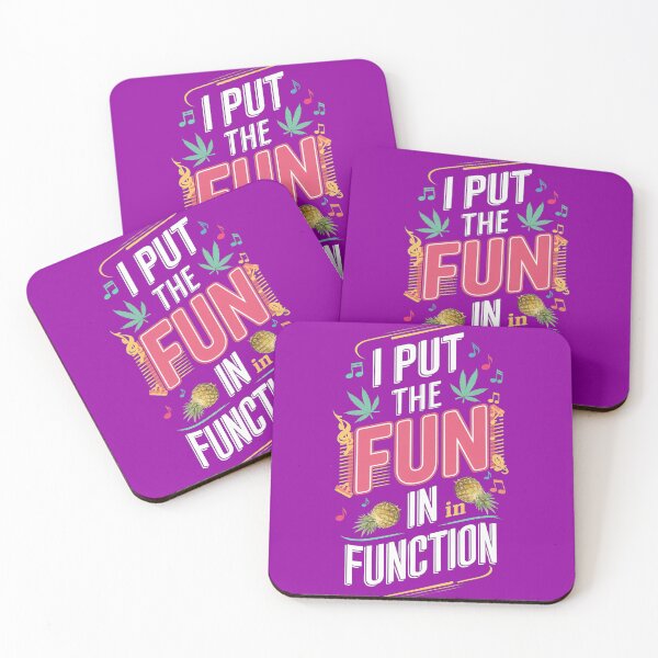 Item preview, Colorful I Put The Fun In FUNction - Purple designed and sold by JLEmporium.