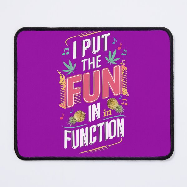 Item preview, Colorful I Put The Fun In FUNction - Purple designed and sold by JLEmporium.