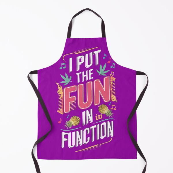 Item preview, Colorful I Put The Fun In FUNction - Purple designed and sold by JLEmporium.