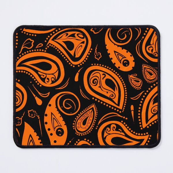 Item preview, Paisley pattern orange designed and sold by UZRWRLD .