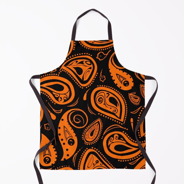 Item preview, Paisley pattern orange designed and sold by UZRWRLD .