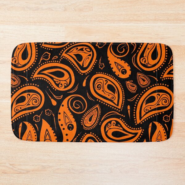 Item preview, Paisley pattern orange designed and sold by UZRWRLD .