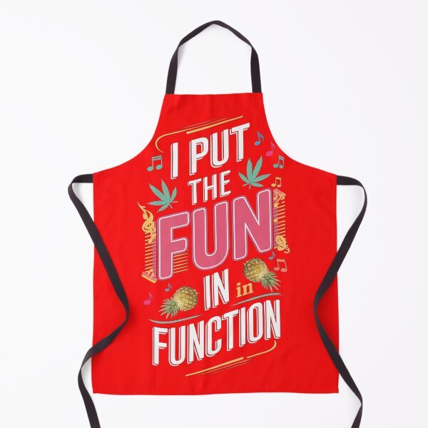 Item preview, Colorful I Put The Fun In FUNction - Red designed and sold by JLEmporium.