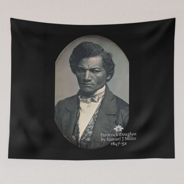 Item preview, Frederick Douglass by Samuel J Miller 1847-52 Support Freedom Vintage Photo Design designed and sold by EarthArtDesigns.