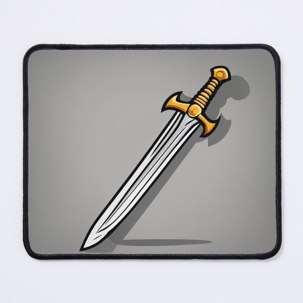 Item preview, Sword Knight Weapon Cartoon Vector Icon Illustration designed and sold by hjian8219.