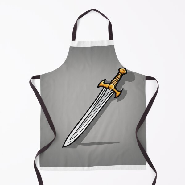 Item preview, Sword Knight Weapon Cartoon Vector Icon Illustration designed and sold by hjian8219.