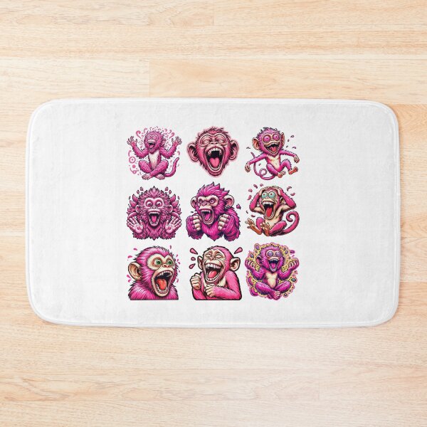 Item preview, Pink Monkey Assemble Set 001. By : WachiraX designed and sold by WachiraX.