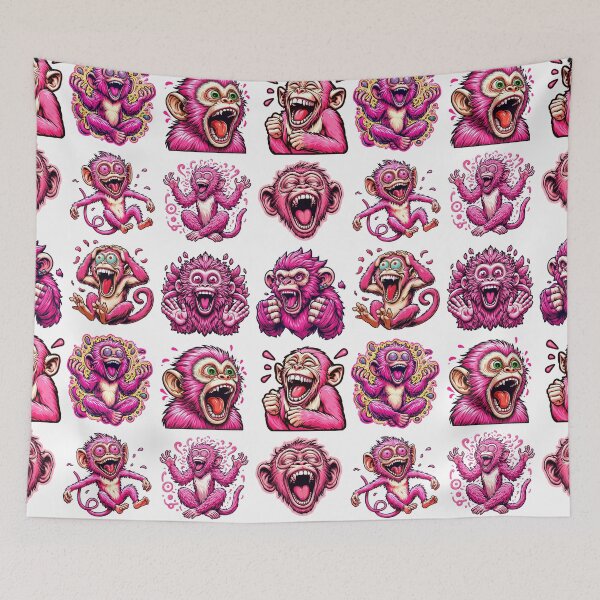 Item preview, Pink Monkey Assemble Set 001. By : WachiraX designed and sold by WachiraX.