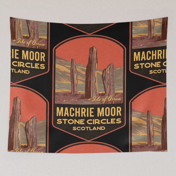 Item preview, Machrie Moor Stone Circles designed and sold by JordanHolmes.