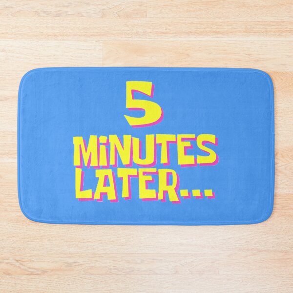 Item preview, Spongebob 5 Minutes Later designed and sold by dazpetty.