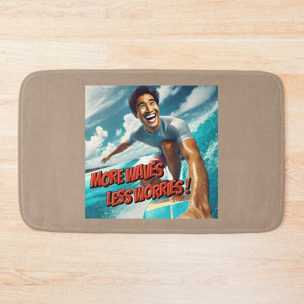Item preview, More waves, no worries ! designed and sold by QuoteCanvas.TH.