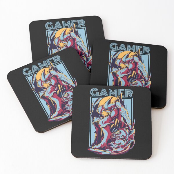Item preview, Retro Sci-Fi Gamer Art - Futuristic Warrior Game Design designed and sold by Jessica  art.