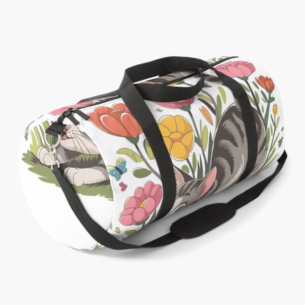 Item preview, Sneaky Cat in a Blooming Garden designed and sold by EclipseArtworks.