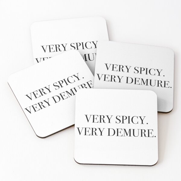 Item preview, very spicy very demure designed and sold by moremattie.