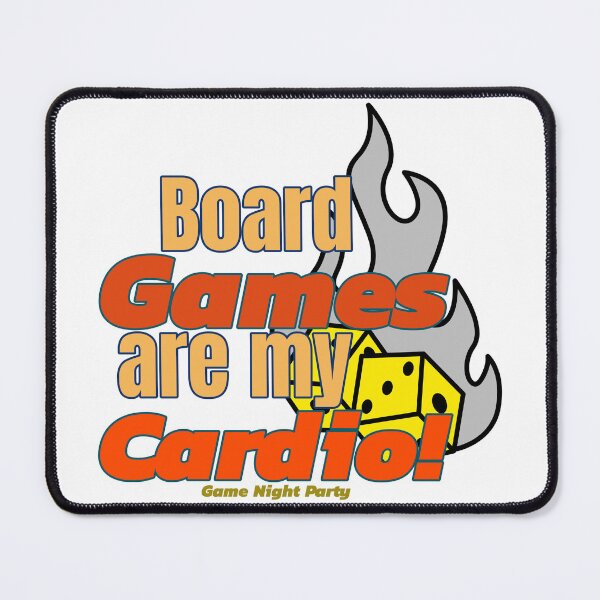 Item preview, Board Games are My Cardio! designed and sold by LettsMerchntees.