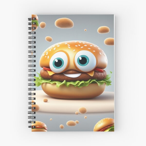Item preview, Burger Food Floating Cartoon Vector Icon Illustration designed and sold by hjian8219.