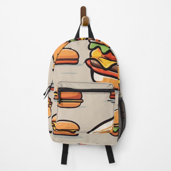 Item preview, Burger Food Floating Cartoon Vector Icon Illustration designed and sold by hjian8219.