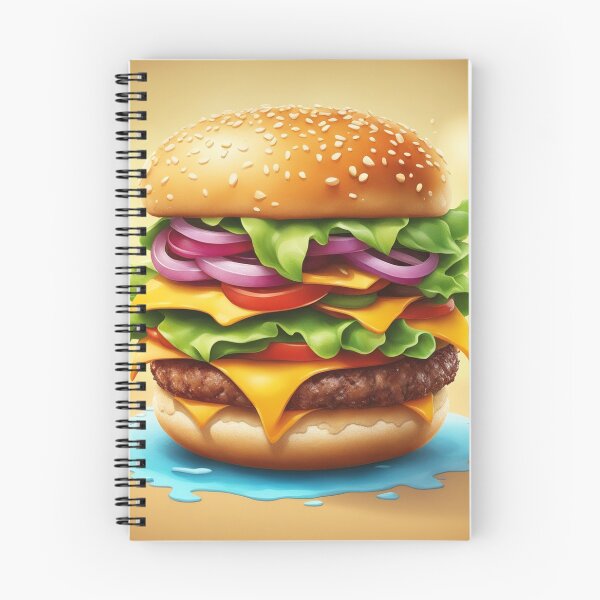 Item preview, Burger Food Floating Cartoon Vector Icon Illustration designed and sold by hjian8219.