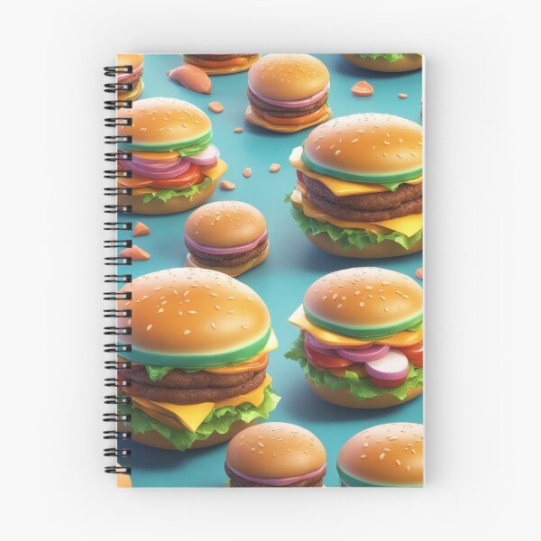 Item preview, Burger Food Floating Cartoon Vector Icon Illustration designed and sold by hjian8219.