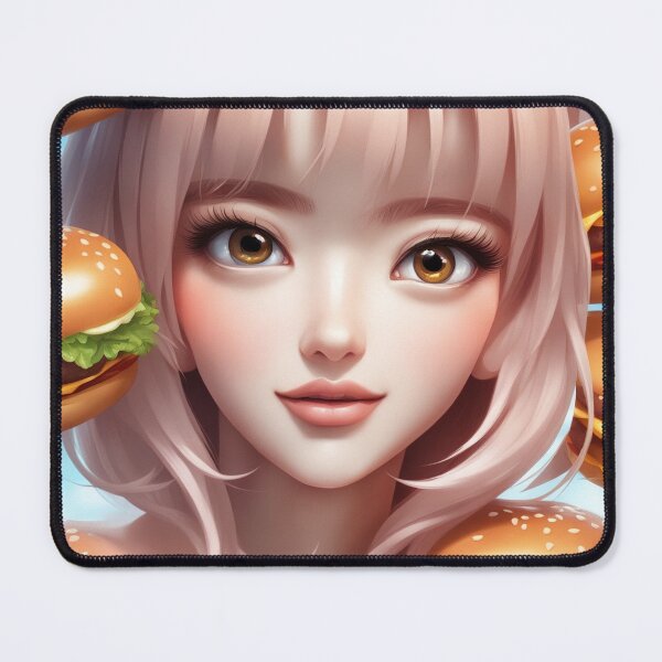 Item preview, Burger Food Floating Cartoon Vector Icon Illustration designed and sold by hjian8219.