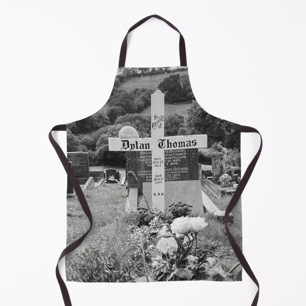 Item preview, Dylan Thomas' Grave, Laugharne, Carmarthenshire designed and sold by WondersOfWales.