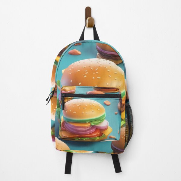 Item preview, Burger Food Floating Cartoon Vector Icon Illustration designed and sold by hjian8219.