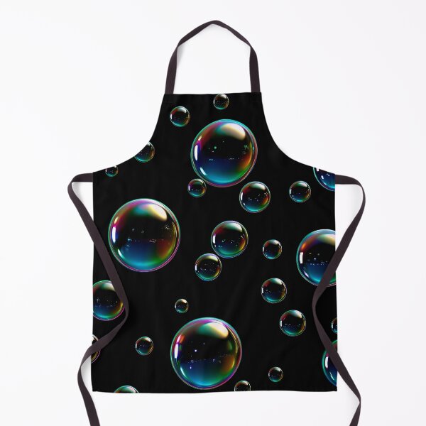 Item preview, PATTERN 015- TRANSPARENT WATER BUBBLES - Gift items and personal use / Bubbles, Water, Black, Transparent, Soap Bubbles, Balls, Abstract, Spheres, Art designed and sold by LumDesignArt.