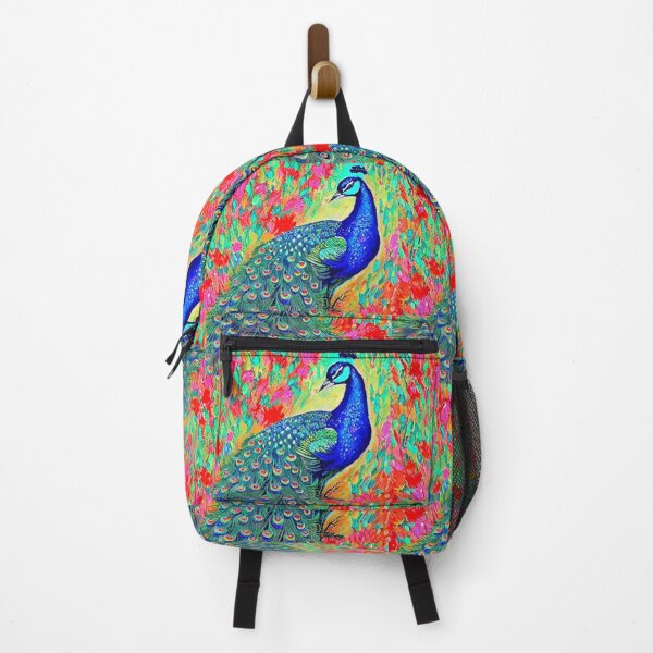 Item preview, A beautiful peacock surrounded by roses. designed and sold by Natalia-Vlad.