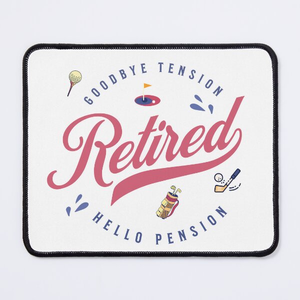 Item preview, Retired Goodbye Tension Hello Pension designed and sold by SoulThread Studio.