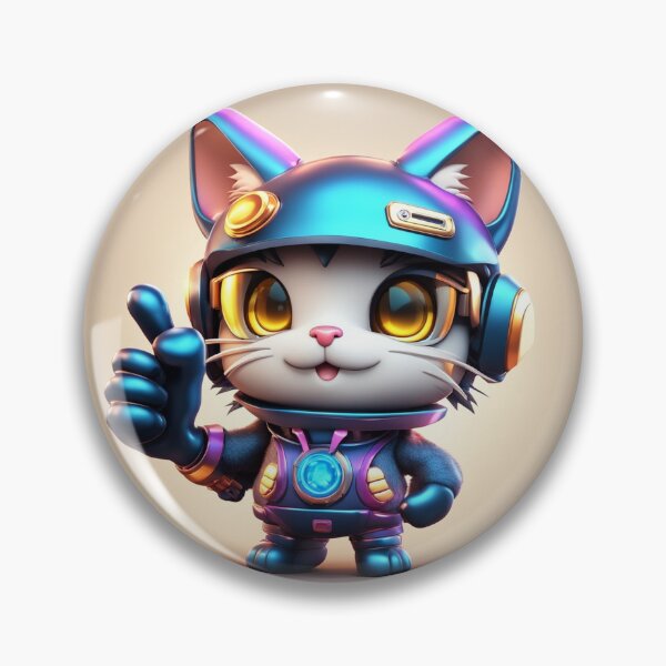 Item preview, Cute Cat Gaming Thumbs Up Cartoon Vector Icon Illustration designed and sold by hjian8219.