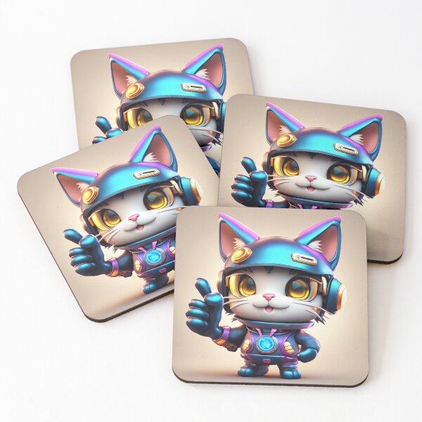 Item preview, Cute Cat Gaming Thumbs Up Cartoon Vector Icon Illustration designed and sold by hjian8219.