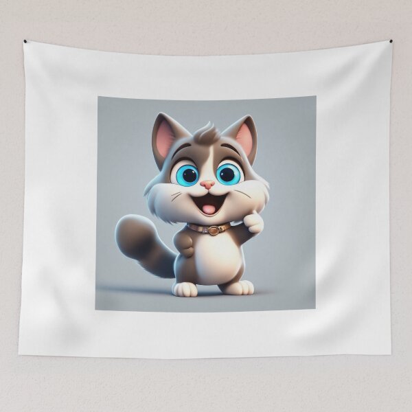 Item preview, Cute Cat Gaming Thumbs Up Cartoon Vector Icon Illustration designed and sold by hjian8219.