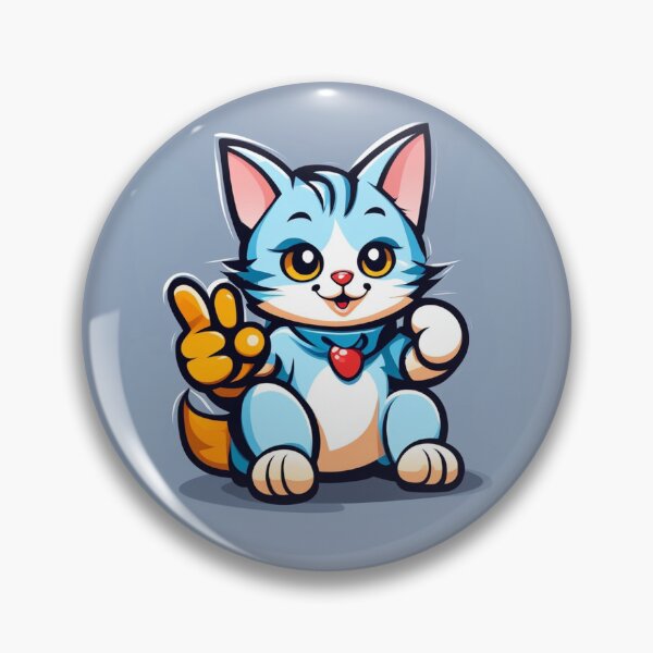 Item preview, Cute Cat Gaming Thumbs Up Cartoon Vector Icon Illustration designed and sold by hjian8219.