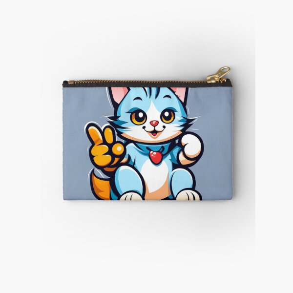 Item preview, Cute Cat Gaming Thumbs Up Cartoon Vector Icon Illustration designed and sold by hjian8219.