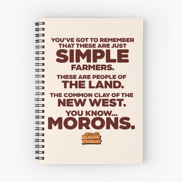 Item preview, Blazing Saddles - You Know...Morons designed and sold by acquiesce13.