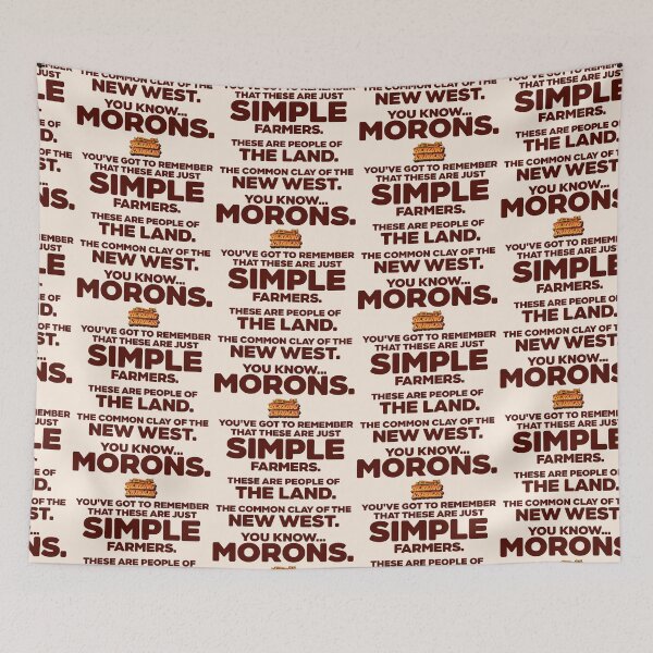 Item preview, Blazing Saddles - You Know...Morons designed and sold by acquiesce13.