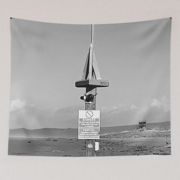 Item preview, Danger at Cefn Sidan Sands, Carmarthenshire designed and sold by WondersOfWales.