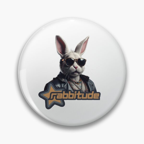 Item preview, Rabbitude, Punk Rabbit designed and sold by pUNKnown.