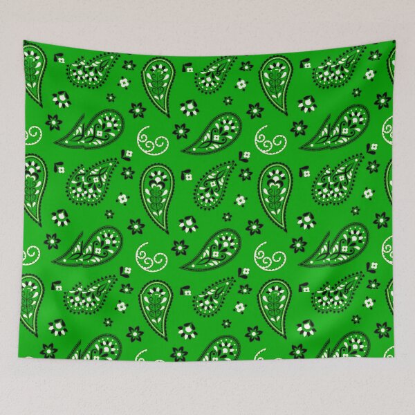 Item preview, Paisley pattern Green designed and sold by UZRWRLD .