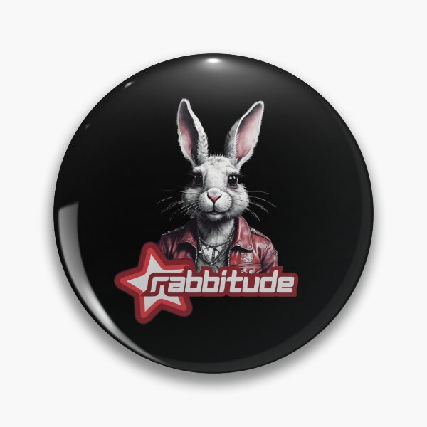 Item preview, Rabbitude, Punk Rabbit designed and sold by pUNKnown.